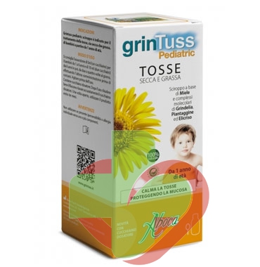 Aboca Linea Dispositivi Medici Grintuss Pediatric Sciroppo per la Tosse 180 g