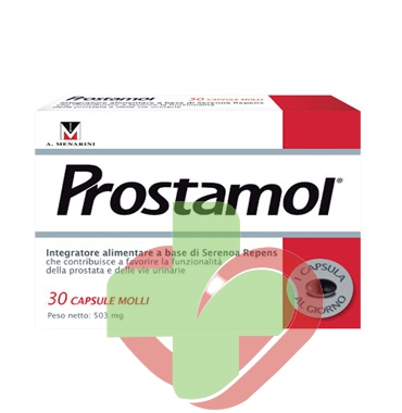 Menarini Linea Benessere Uomo Prostamol Integratore Alimentare 30 Capsule