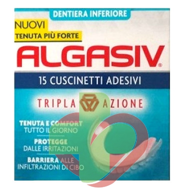 Combe Linea Protesi Dentali Algasiv 15 Cuscinetti Adesivi Protesi Inferiore