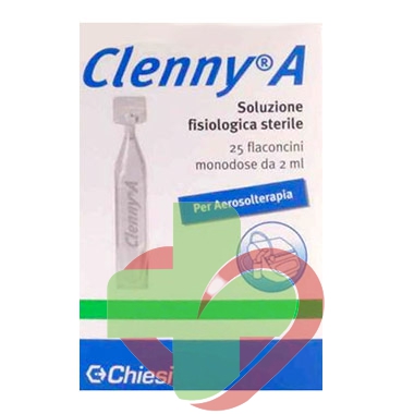 Chiesi Linea Pulizia del Naso Clenny A Soluzione Fisiologica 25 Flaconcini 2 ml