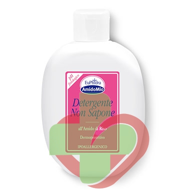 EuPhidra AmidoMio Linea Pelle Delicata Detergente non Sapone Amido di Riso 200ml