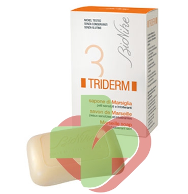 BioNike Triderm Linea Detergenza Quotidiana Sapone Solido di Marsiglia 100 g