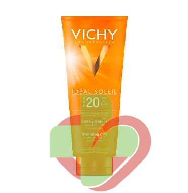 Vichy Linea Ideal Soleil SPF20 Latte Solare Viso e Corpo Protezione Bassa 300 ml