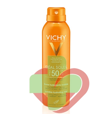 Vichy Linea Ideal Soleil SPF50 Spray Solare Protezione Invisibile 200 ml
