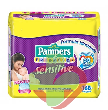 Pampers Linea Progressi Sensitive Pannolini per Bambini Taglia 1 Piccola 2-5 Kg