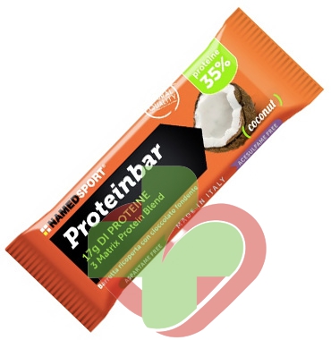 Named Linea Benessere ed Energia ProteinBar 1 Barretta 50 g Gusto Coconut
