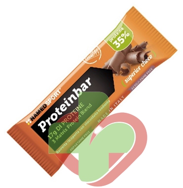 Named Linea Benessere ed Energia ProteinBar 1 Barretta 50 g Superior Choco