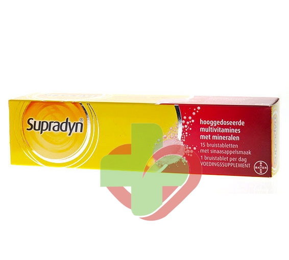 Supradyn Ricarica 15 Compresse Effervescenti Integratore  vitamine minerali