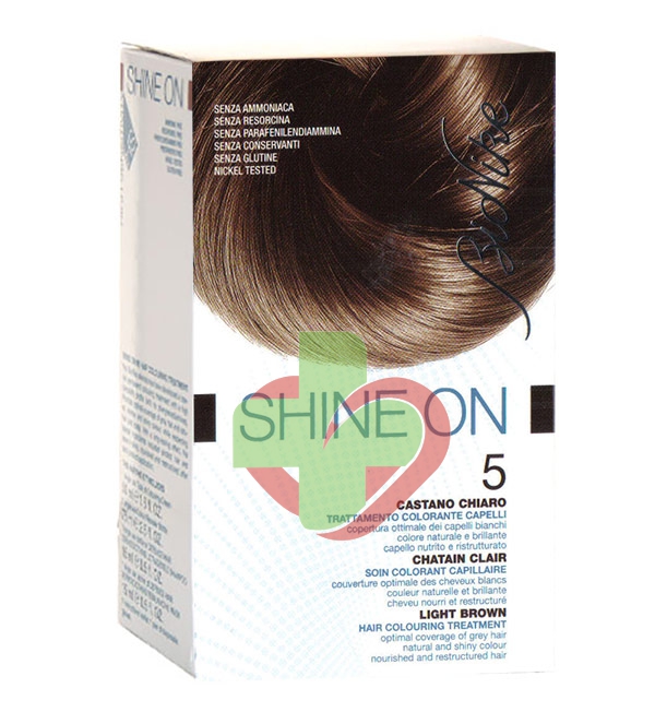 BioNike Linea Colorazione Shine ON Trattamento Capelli 4.05 Castano Cioccolat