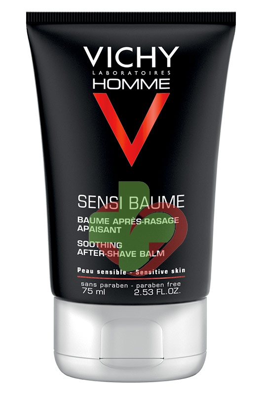 Vichy Linea Homme Sensi-Baume Balsamo Idratante Rigenerante Viso Uomo 75 ml