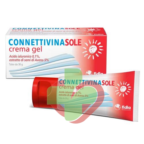 Fidia Linea Dispositivi Medici Connettivinasole Crema Gel Lenitiva Doposole 30 g