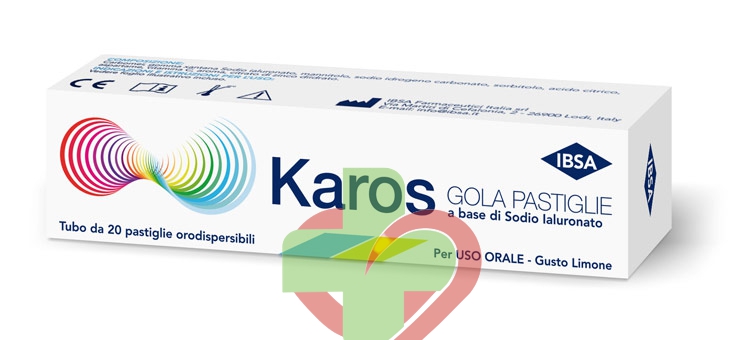 IBSA Linea Benessere Gola Karos Gola Integratore 20 Pastiglie Orodispersibili