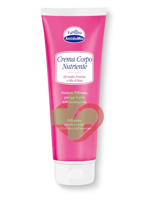 EuPhidra AmidoMio Linea Pelle Delicata Crema Nutriente Amido di Riso 250 ml