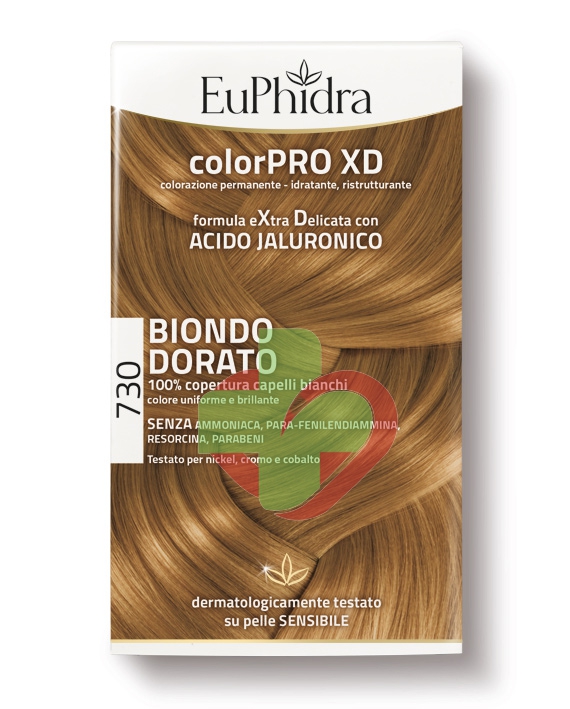 EuPhidra Linea ColorPRO XD Colorazione Extra-Delixata 730 Biondo Dorato
