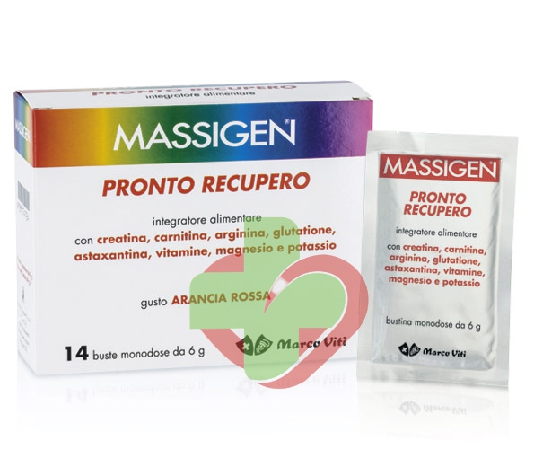 Massigen Linea Benessere Energia Pronto Recupero Integratore Alimentare 14 Buste