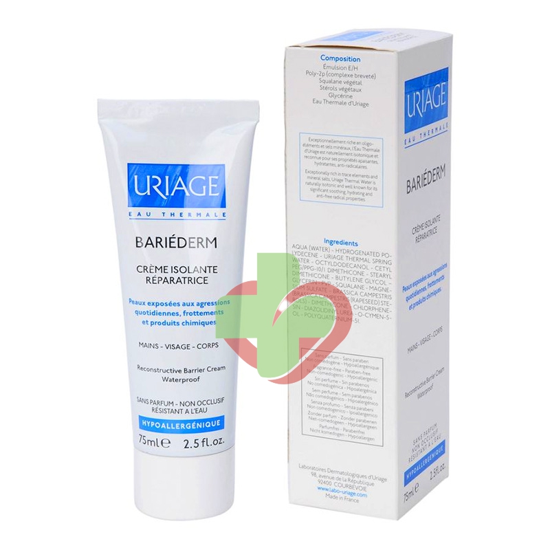 Uriage Linea Trattamenti Riparazione Bariederm Crema Isolante Riparatrice 75 ml