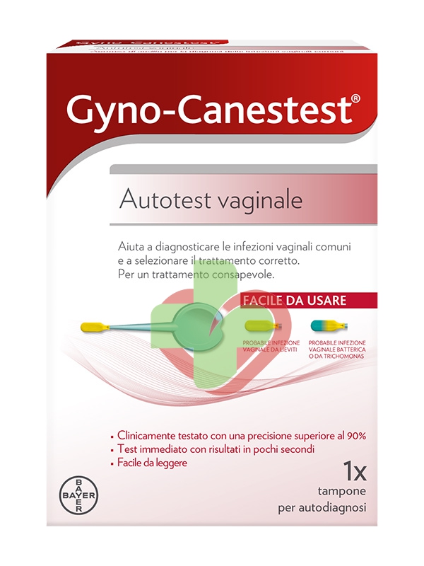 Bayer Linea Dispositivi Medici Gyno-Canestest Autotest Vaginale 1 Tampone