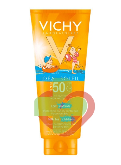 Vichy Linea Ideal Soleil SPF50+ Latte Solare Delicato Protezione Bambini 300ml