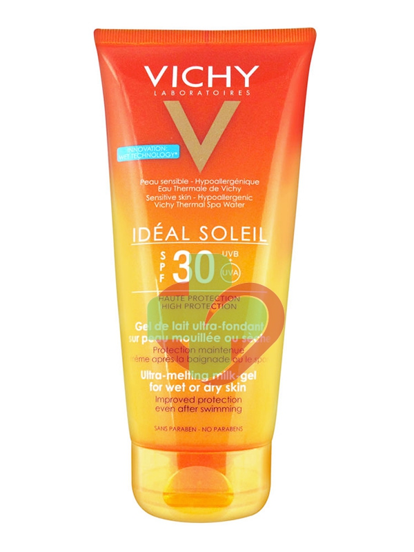 Vichy Linea Ideal Soleil SPF30 Gel-Latte Ultra-fondente Bagnato/Asciutto 200 ml
