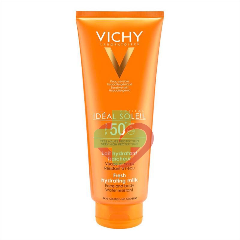 Vichy ideal Soleil SPF50+ Latte Solare Idratante Fresco Viso e Corpo 300 ml