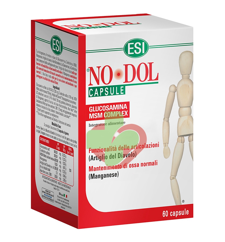No Dol Linea Articolazioni Sane Glucosammina Condroitin Solfato 60 Capsule