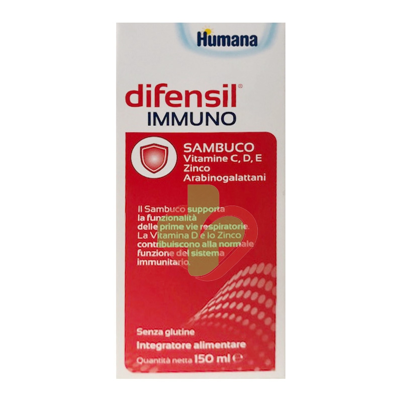 Humana Linea Difese Immunitarie Difensil Immuno Integratore Alimentare 150 ml