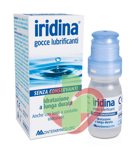 Montefarmaco Linea Dispositivi Medici Iridina Gocce Lubrificanti Collirio 10 ml