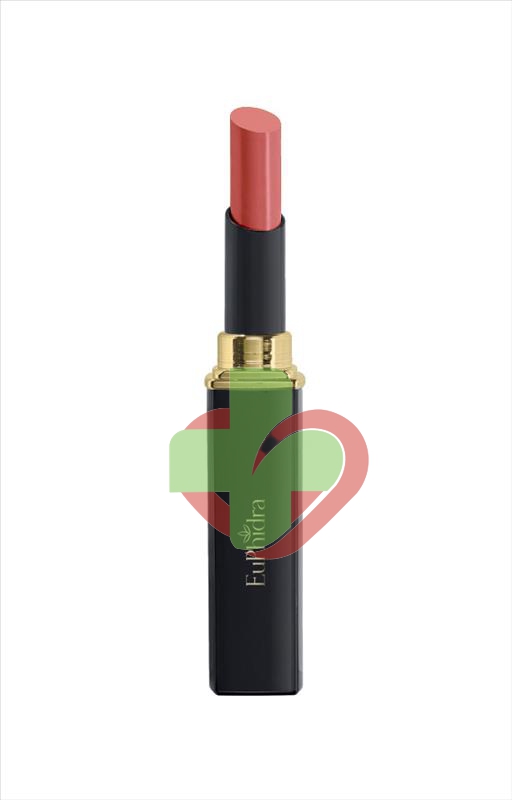 EuPhidra Linea Make-Up Base Labbra SPF10 Rossetto Balsamo Lucido S02 Castagno