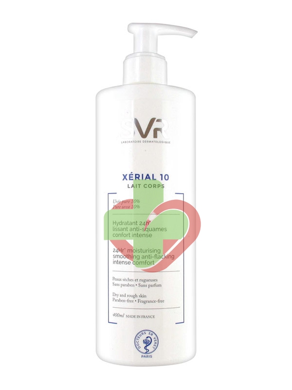SVR Linea Xrial 10 Lait Corps Trattamento Urea Nutriente Anti-Secchezza 400 ml