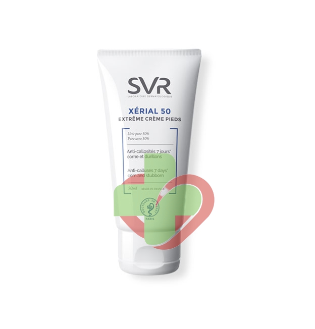 SVR Linea Xrial 50 Extrme Crme Pieds Trattamento Urea Levigante Piedi 40 ml