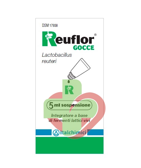 Italchimici Linea Intestino Sano Reuflor Gocce Integratore Alimentare 5 ml