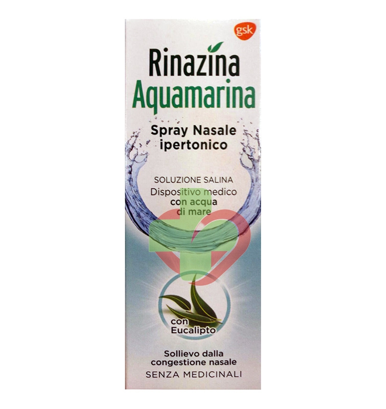 Gsk Linea Dispositivi Medici Rinazina Aquamarina Soluzione Ipertonica Spray 20ml