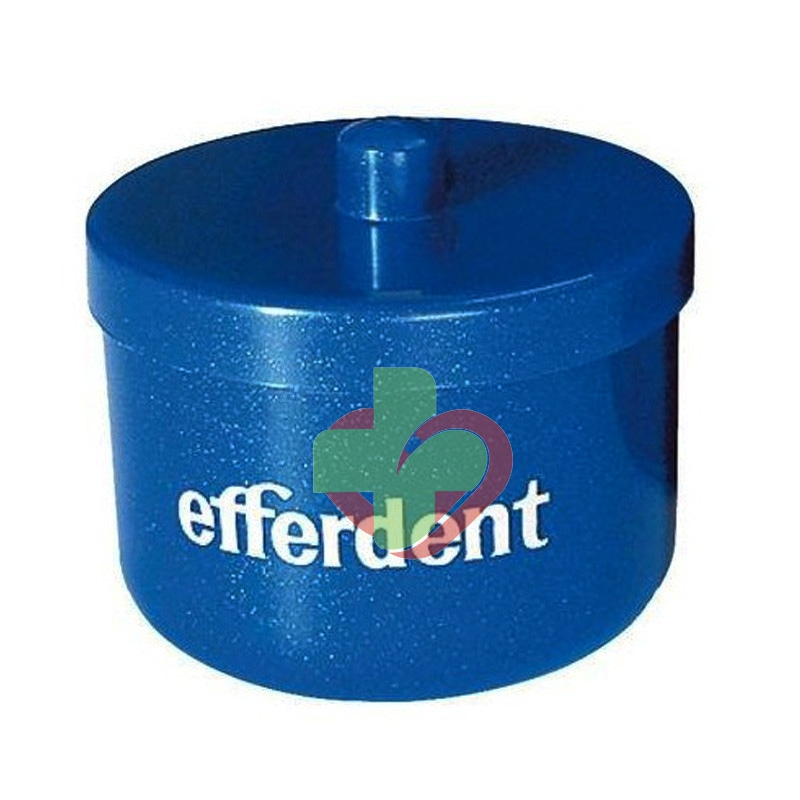 Omega Pharma Linea Efferdent Vaschetta con Cestino Interno Pulizia Dentiere