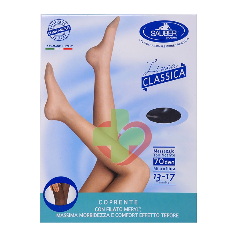 Sauber Linea Dispositivi Medici Classic Collant 70 Den 13-17mm tg 3 Beige