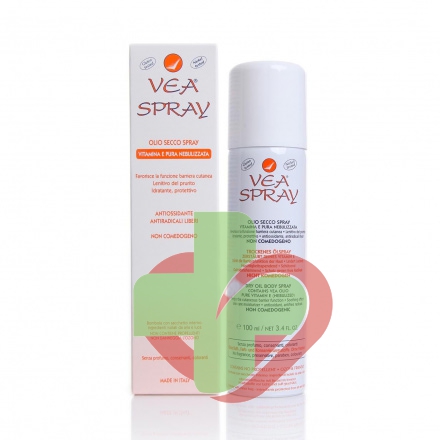 VEA Linea Pelli Sensibili Olio Secco SprayVitamina E Pura Nebulizzata 50 ml