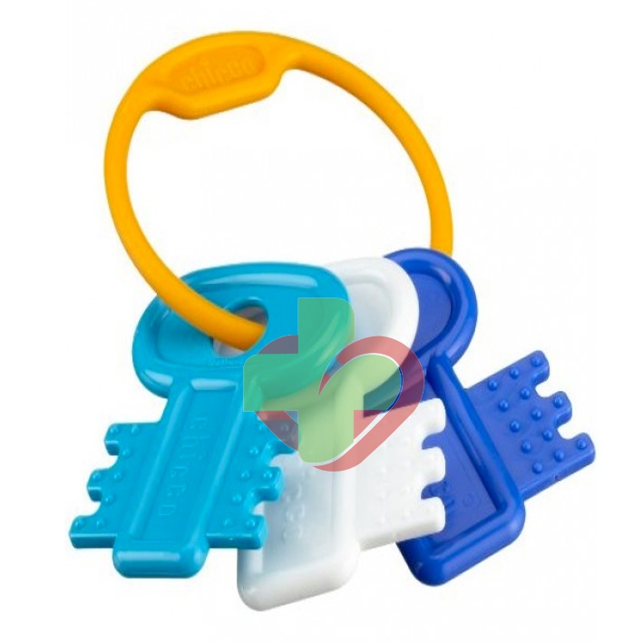 Chicco Linea Giochi Uditivi Manuali Happy Colors Chiavi Azzurre Et 3m+