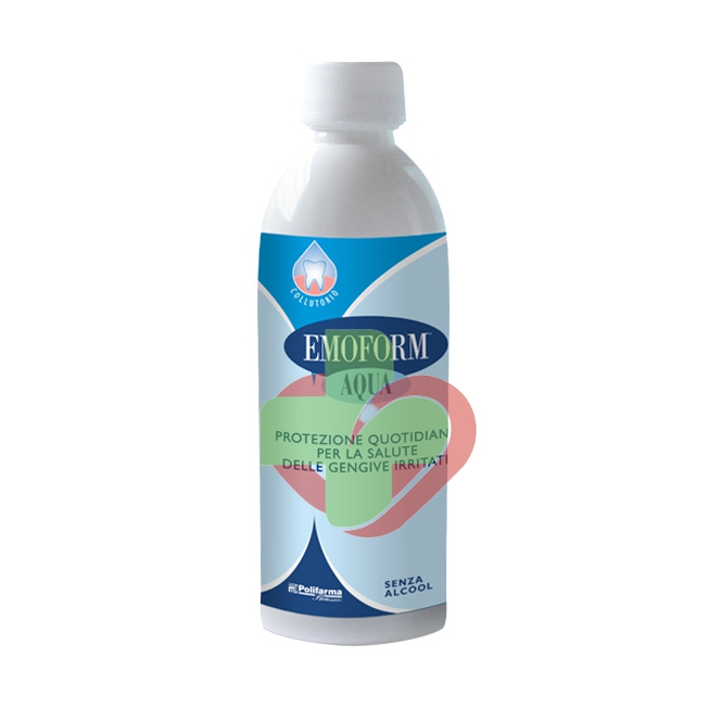 Polifarma Linea Igiene Dentale Quotidiana Aqua Emoform Collutorio 300 ml