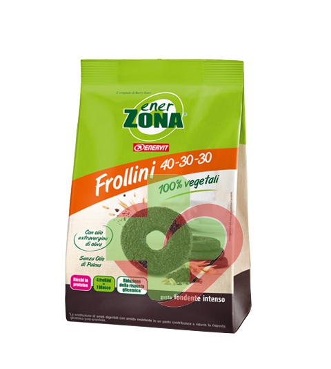 EnerZona Linea Alimentazione Dieta a ZONA Frollini 40-30-30 Fondente Intenso