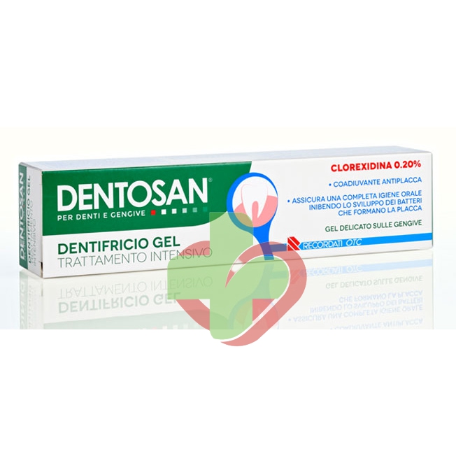 Dentosan Linea Igiene Dentale Quotidiana Dentifricio Gel 0,2% Clorexidina 75 ml
