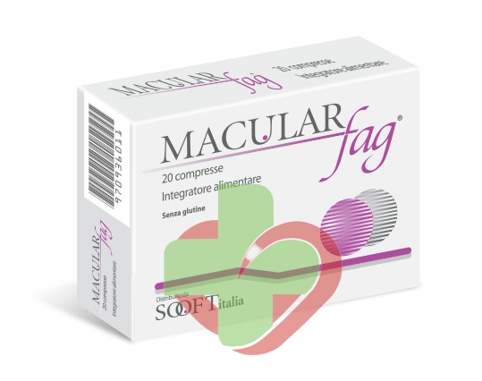 Sooft Italia Linea Salute Occhi Macular Fag Integratore Alimentare 20 Compresse
