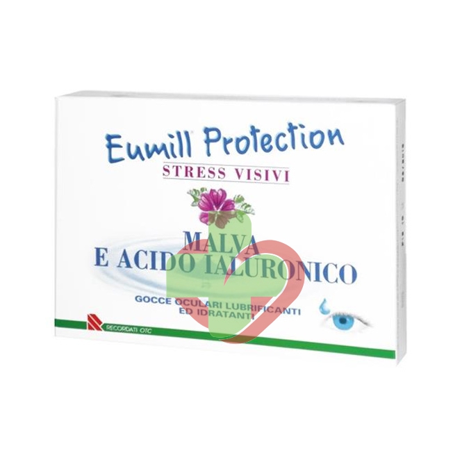 Recordati Linea Benessere Occhi Eumill Protection Collirio 10 Flaconcini Monodos