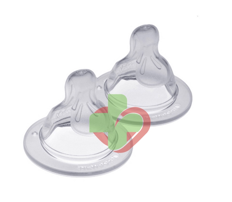 MAM Linea Benessere Bambini Tettarella 2 Pezzi 2+ Mesi Misura 2
