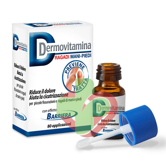 Dermovitamina Linea Pelle Sana Ragadi Gel Fissurazioni Mani e Piedi 7 ml