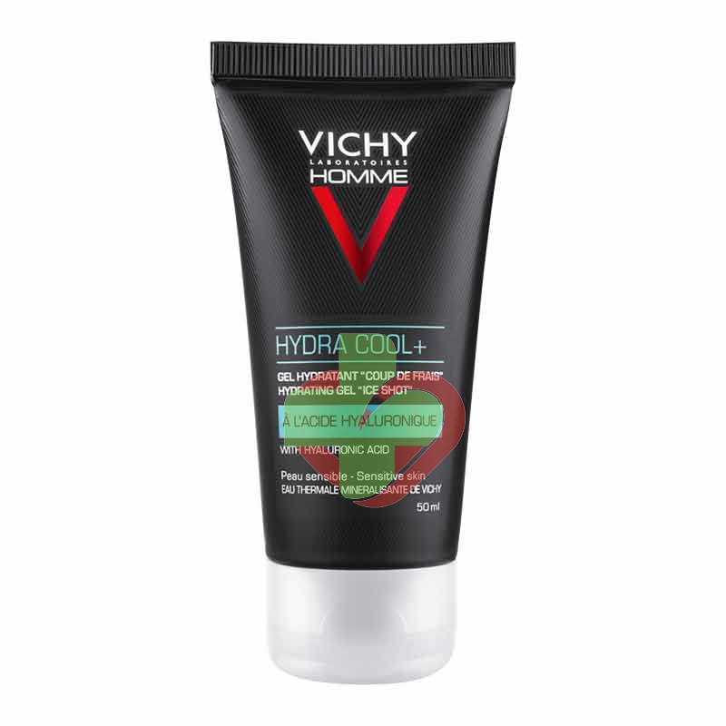 Vichy Linea Homme Hydra Cool+ Gel Idratante Immediato Effetto Ghiaccio Viso 50ml