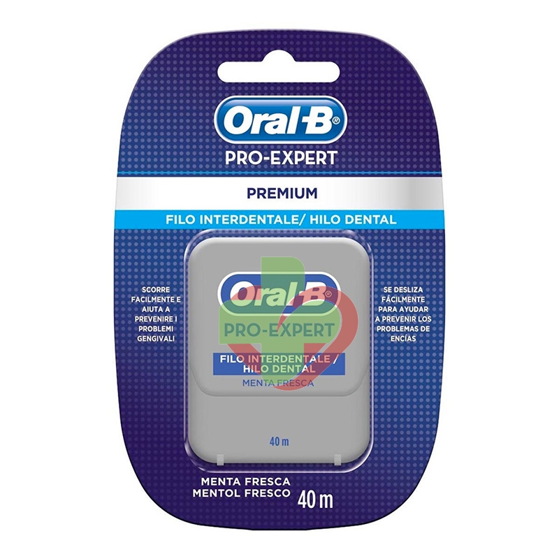 Oral-B Linea Igiene Dentale Quotidiana Pro-Expert Filo Interdentale 40 m