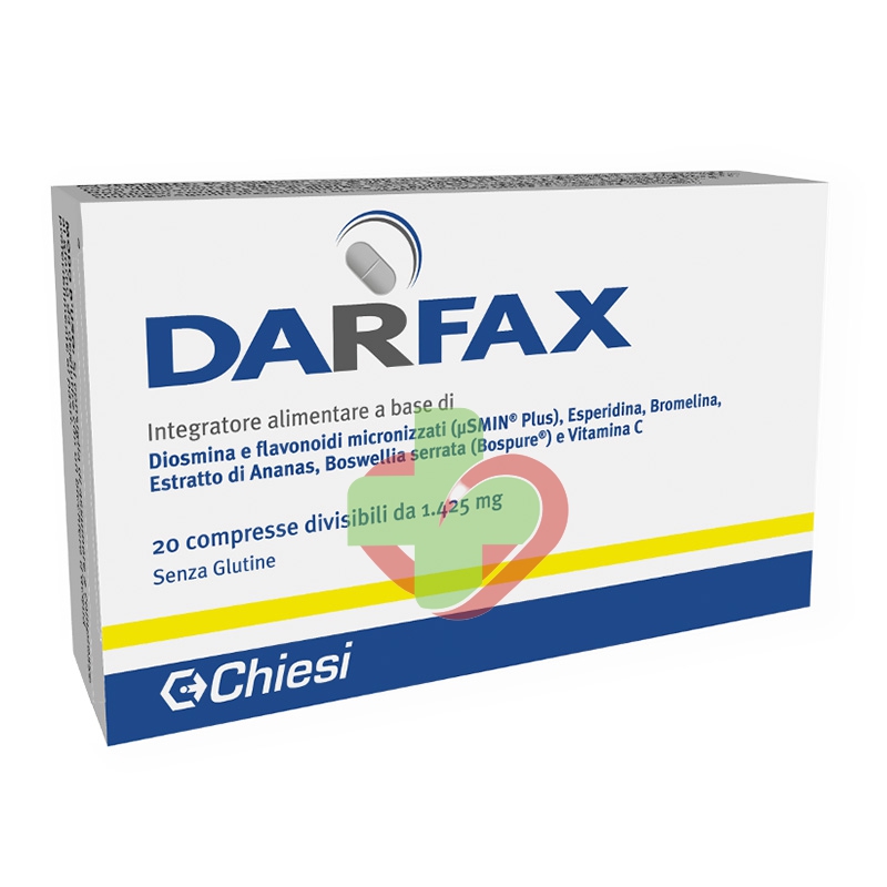 Chiesi Linea Salute e Benessere Darfax Integratore Alimentare 20 Compresse
