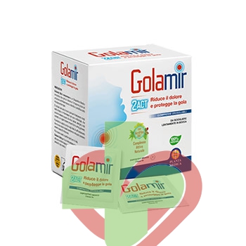 Planta Medica Linea Dispositivi Medici Golamir 2Act Integratore 20 Compresse