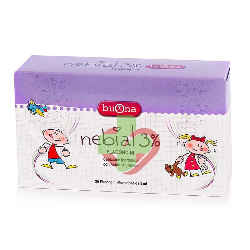 Steve Jones Linea Dispositivi Medici Nebial 3% Soluzione Ipertonica 20 Fiale