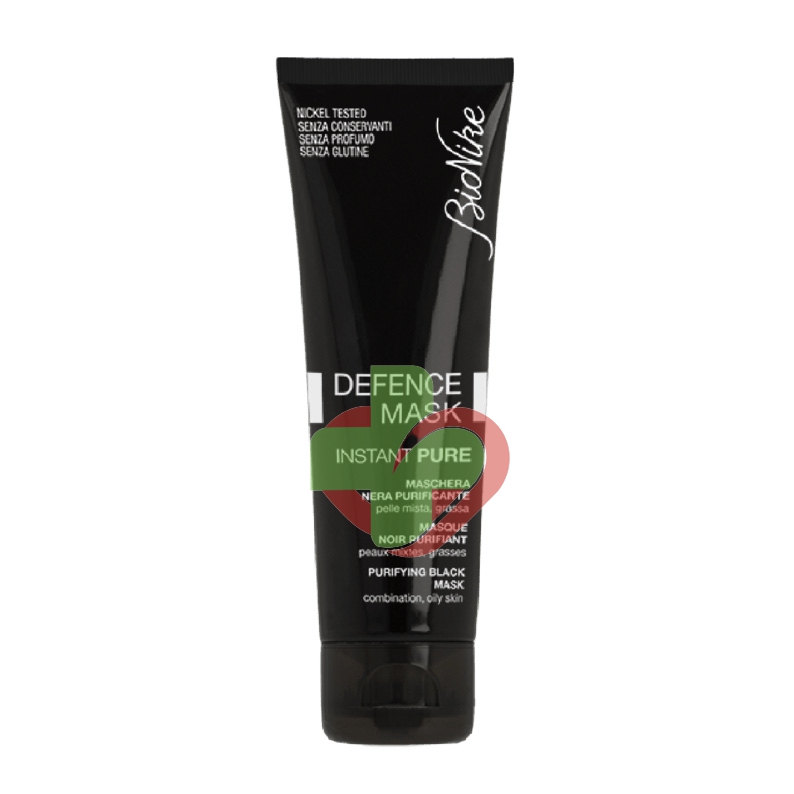 BioNike Linea Defence Mask Instant Pure Maschera Nera Purificante Viso 75 ml
