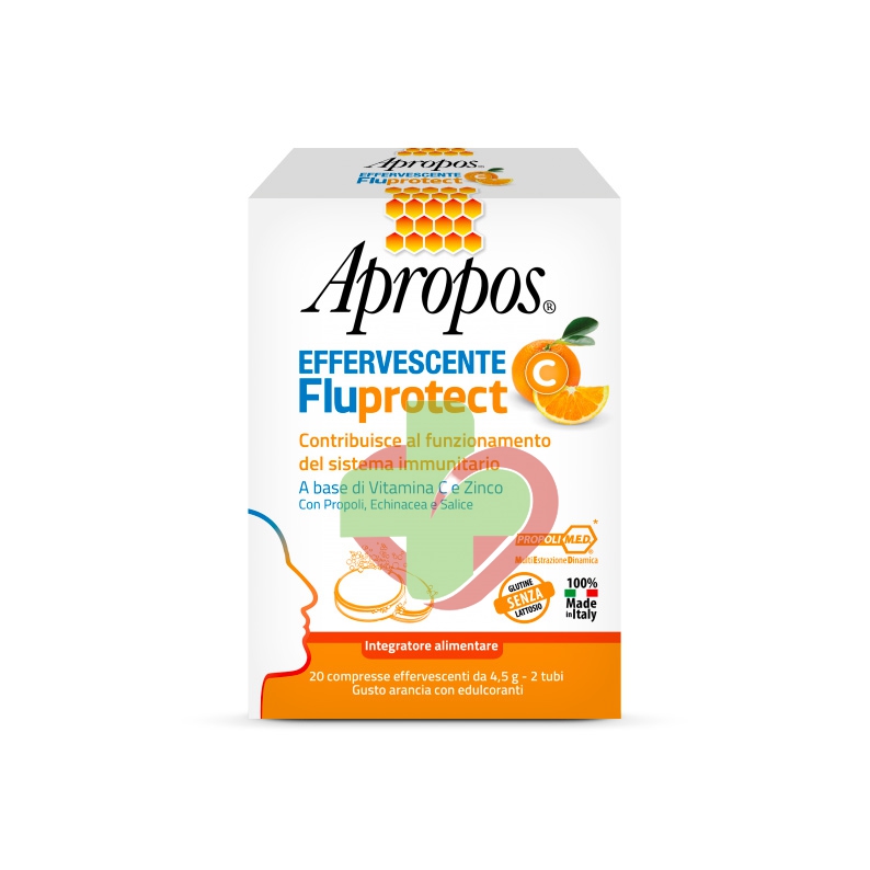 Apropos Linea Difese Immunitarie Fluprotect Integratore 20 Compresse Effervescen